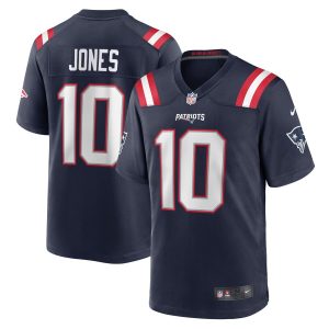 New England Patriots Trikot Mac Jones Nike Navy 2021 NFL Draft First Round Pick Game - Herren