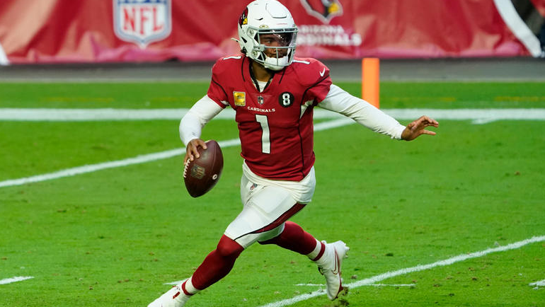 Cardinals-Quarterback Kyler Murray hofft, am Sonntag spielen zu können